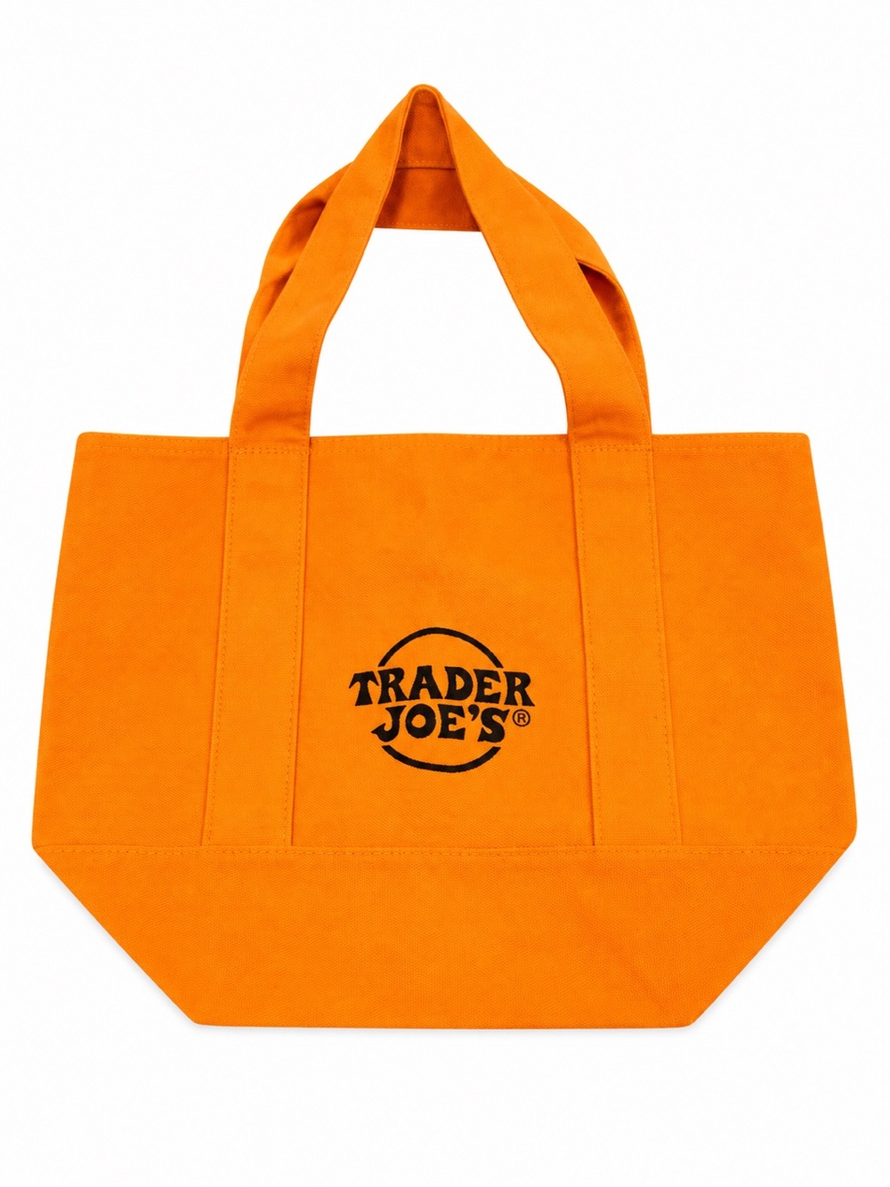 Trader Joe's Orange Reusable Tote Bag